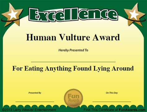 Funny Certificates For Employees Templates | Creative Professional Templates