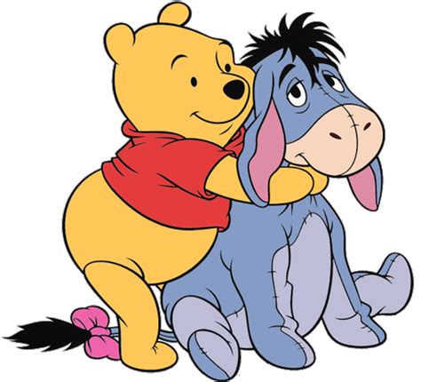 Winnie the Pooh and Eeyore Clip Art | Disney Clip Art Galore