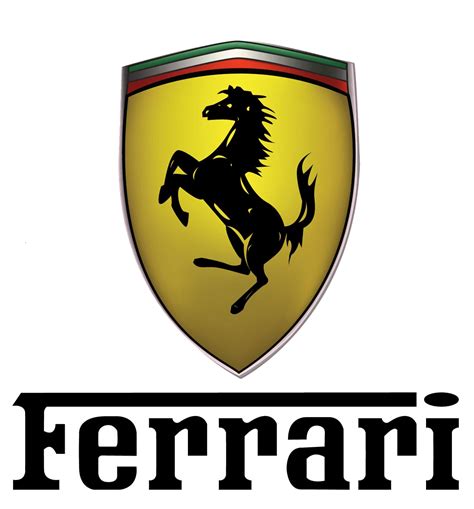 Ferrari Logo con Texto PNG transparente - StickPNG