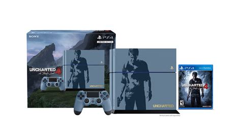 PlayStation 4 Uncharted 4 Limited Edition Console in Blue - lagoagrio ...