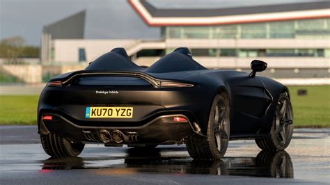 Aston Martin V12 Speedster prototype revealed on public roads