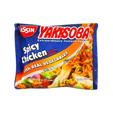 Nissin Yakisoba Spicy Chicken 59g – Citimart