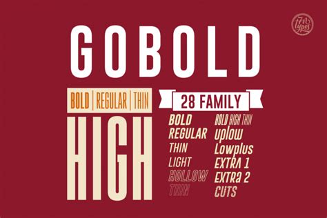 Gobold Font - fontforlife.com