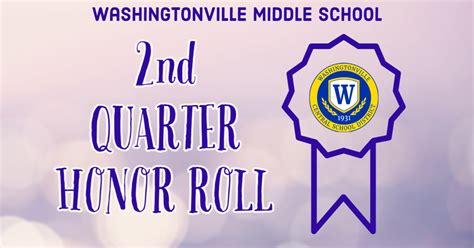 Washingtonville MS Announces 2nd Quarter Honor Roll | News Story - Washingtonville Middle School