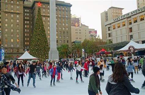 Union Square San Francisco Ice Skating