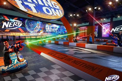 A huge £4.5m Nerf laser combat arena is opening at the Trafford Centre – Proper Manchester