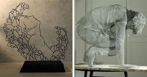 Wire Sculpture Inspired by Calder Puts Contemporary Spin on Wire Art