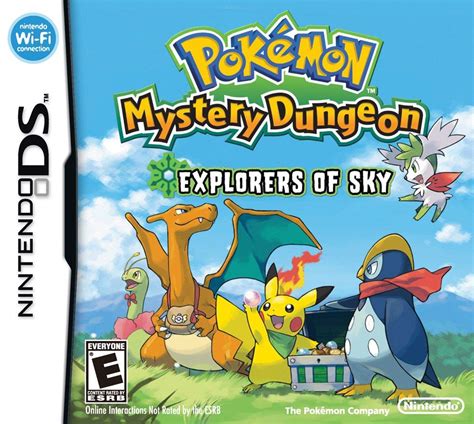 Pokemon Mystery Dungeon Explorers of Sky - Nintendo DS | Nintendo DS ...