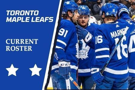 Toronto Maple Leafs Current Roster & Players Lineup (2021-2022)