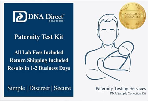 DNA Direct Paternity Test Kit Review - Health Testing At Home