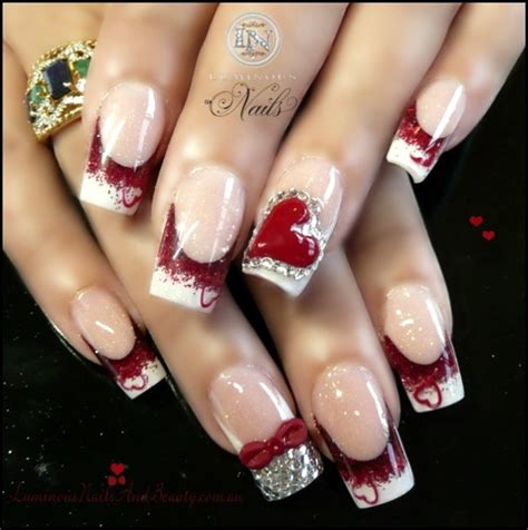 50 Best Valentines Day Nail Art Designs – Pink Lover