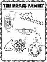 Instrument Family Coloring Pages By Queen Of Note  TPT sketch template