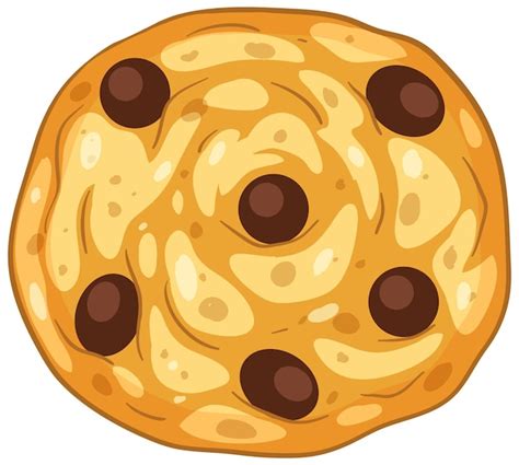 Free Vector | Isolated delicious cookie biscuit cartoon