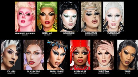 [UKvsTW] Drag Race UK VS The World Series 2 Rumored Cast Visual 2.0 : r/DragRaceTea