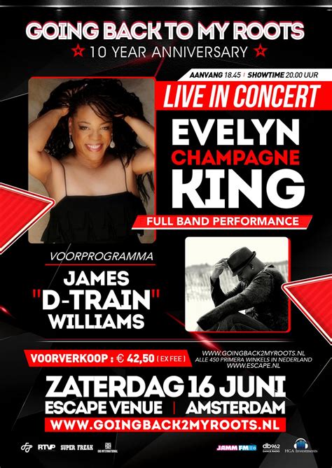 Evelyn Champagne King LIVE - Escape Amsterdam