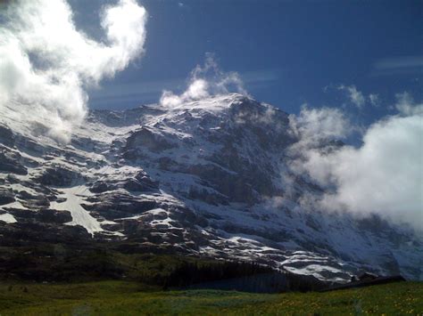 Eiger mountain in Switzerland