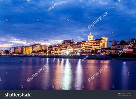 Luxury Hotels On Beach Sunny Beach Stock Photo 215225545 | Shutterstock