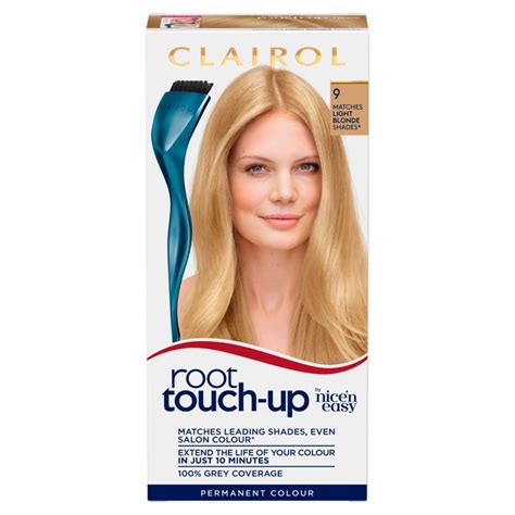 Nice n Easy Root Touch Up Hair Dye Light Blonde 9 from Ocado