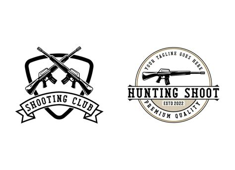 Creative Gun Logo Design. Gun Logo Template Ready to Use. Gun Vector ...