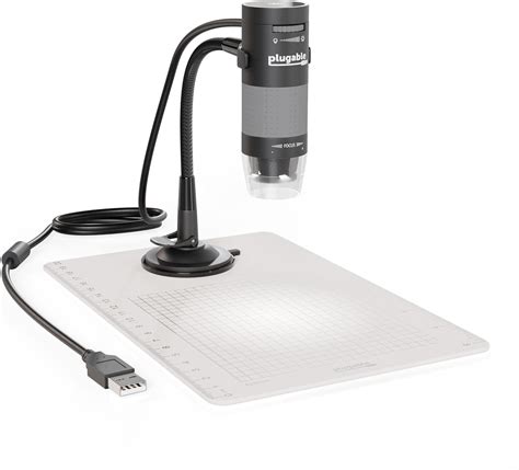 Amazon.com : Plugable Digital Microscope with Flexible Arm Observation ...