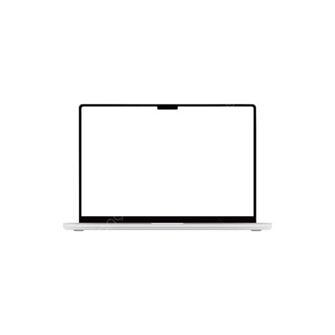 Laptop Mockup Macbook Vector Design Images, Laptop Macbook Mockup ...