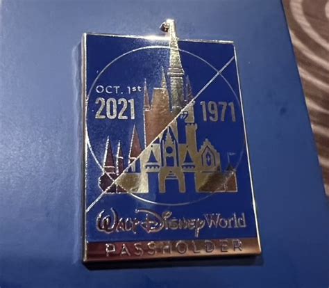 October 1, 2021 Walt Disney World 50th Anniversary Pins - Disney Pins Blog