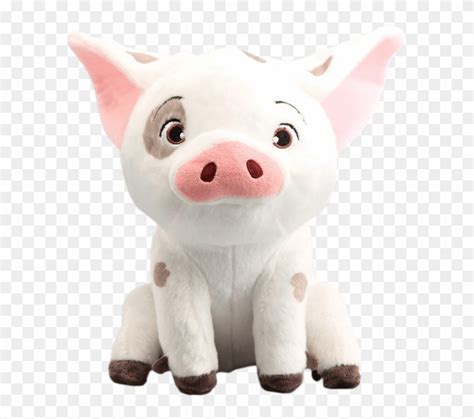 Moana 8 Inch Pua Plush - Moana Pet Pig, HD Png Download - 605x663(#4284800) - PngFind