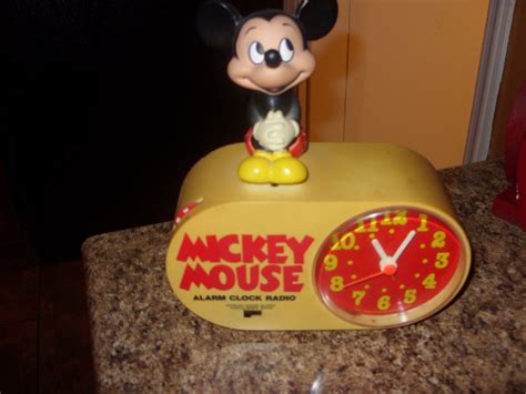 vintage mickey mouse alarm clock radio | Collectors Weekly