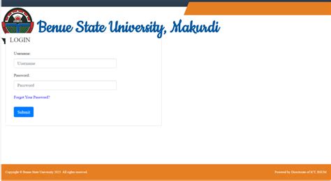 BSU Student Portal - Login | bsum.edu.ng | Registration