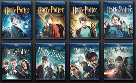 Harry Potter Movie Redesign - New Harry Potter DVD Cases