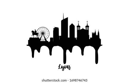 Lyon logo Royalty Free Stock SVG Vector