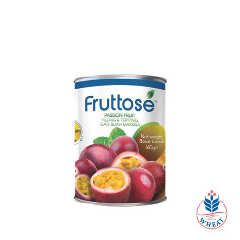 Fruttosé Passion Fruit Pie Filling & Topping 610g / 3.3kg – Wheat