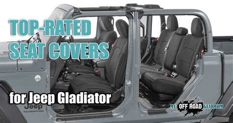 Best Jeep Gladiator JT Seat Covers [Top-notch Products 2023 🔥]