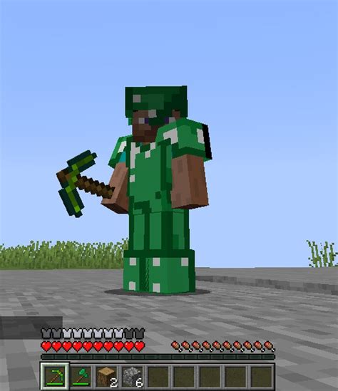 Emerald armor and tools 1.20.2/1.20.1/1.20/1.19.2/1.19.1/1.19/1.18/1.17.1/Forge/Fabric mods ...