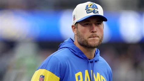 Matthew Stafford injury update: Rams QB expected to miss remainder of ...