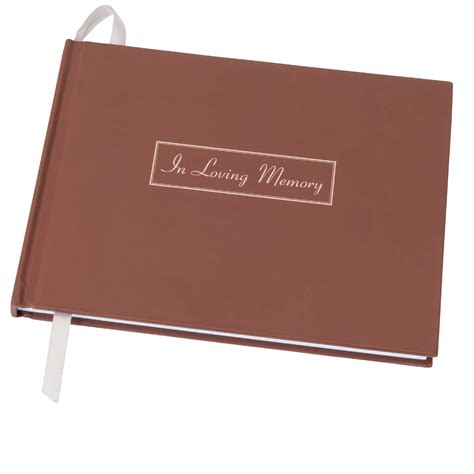 Funeral Guest Book 9"x7" | eBay