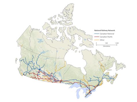 Cn Rail Network Map