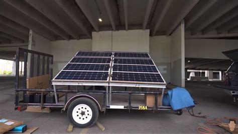 This $2,500 Solar Trailer Can Fully Charge Your Tesla Model 3 In 40 Hours