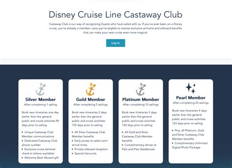 Castaway Club Pearl Level Perks Announced • The Disney Cruise Line Blog