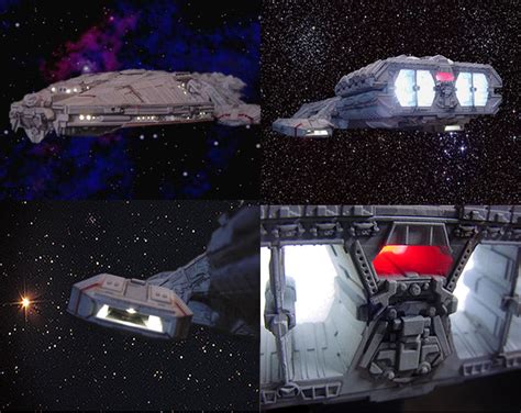 Battlestar Galactica 1978 Galactica Model Light Kit for Moebius ...