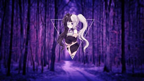 Aggregate more than 79 aesthetic purple anime wallpaper super hot - in ...