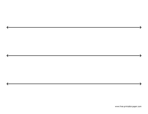 printable blank number line templates for math students and teachers number line math worksheets ...