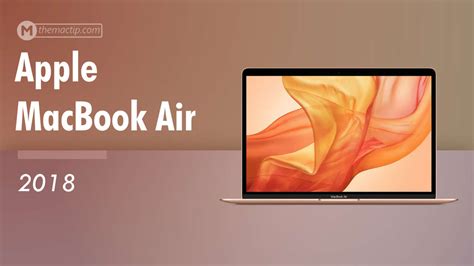 Apple MacBook Air 13-inch (2018): Specs – Detailed Specifications ...