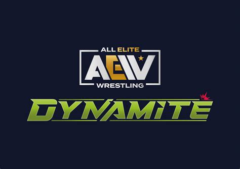 Aew Dynamite Logo by massimodelprete1987 on DeviantArt