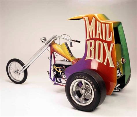 You will MACHINE Shop Café... (Ed Roth 'Mail Box' Custom Trike ...