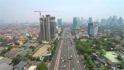 Jl. Gatot Subroto, Jakarta Selatan - Aerial Footage - YouTube