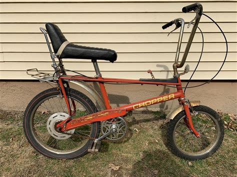 Vintage 70's Raleigh Chopper MK2 Muscle Bike 3 speed Banana seat UK ...