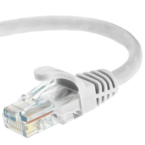 White Cat 6 Ethernet Cable (Cat6 Patch Cable)