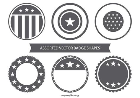 Blank Vector Badge Collection 150393 Vector Art at Vecteezy