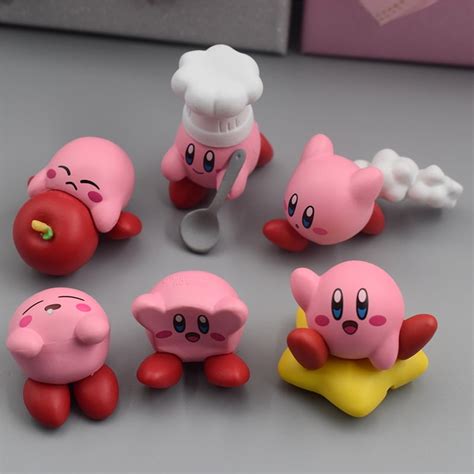 3.9" 6pcs Kirbi figures Action Figure Doll Model PVC Statue Anime Toys - Walmart.com